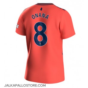 Everton Amadou Onana #8 Vieraspaita 2023-24 Lyhythihainen